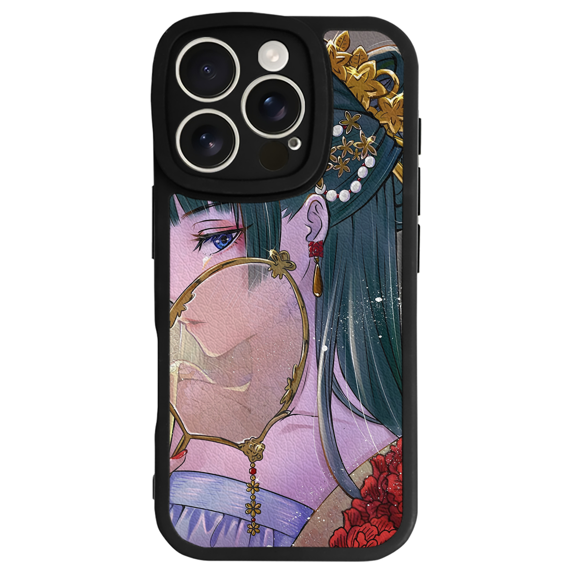 （画像用） 薬屋のひとりごと The Apothecary Diaries 【iPhone 16シリーズ対応】シリコンスマホケース（レザー調） 材質：シリコン